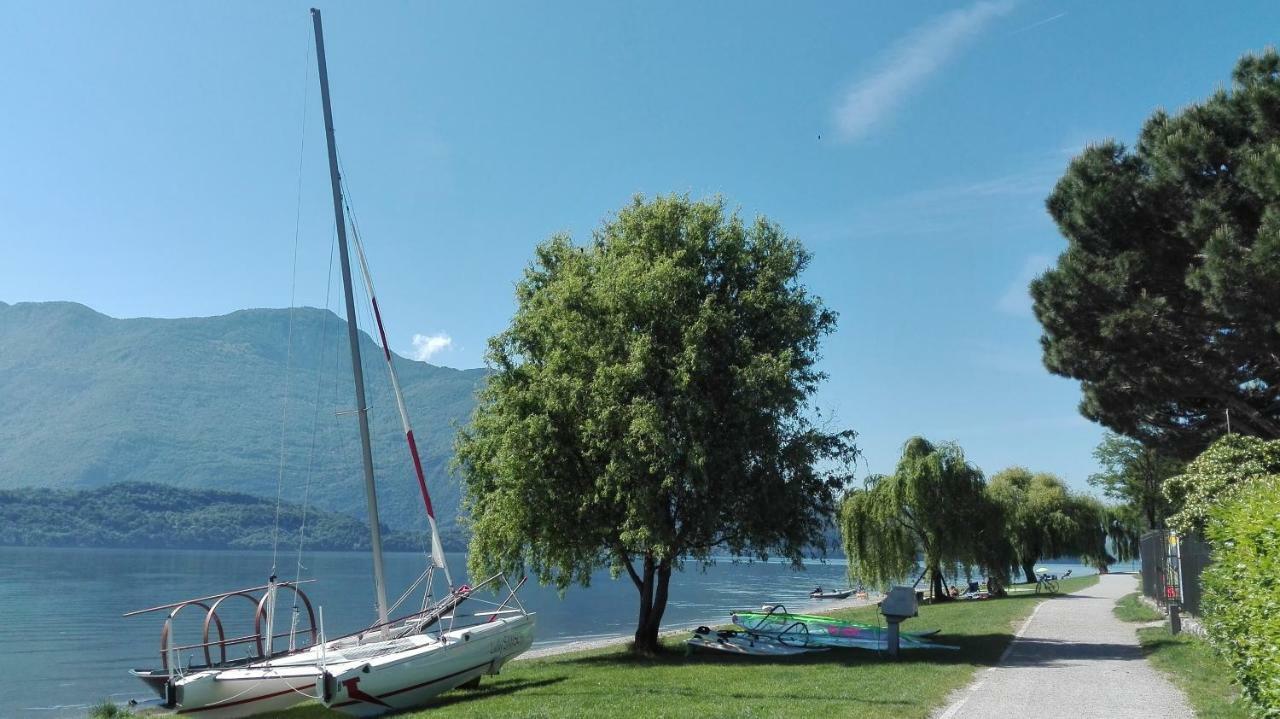 Casa D'Epoca Fronte Lago A Domaso Lago Di Como Exterior foto